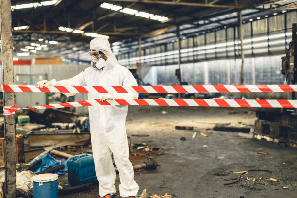 Professional Odor Removal technician working in Creighton, NE